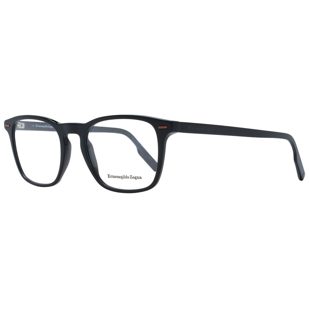 Ermenegildo Zegna Black Men Glasses Frame