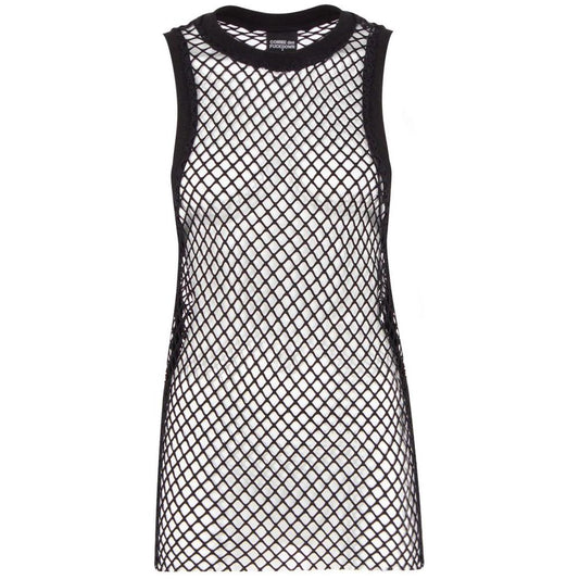 Comme Des Fuckdown Black Polyester Tops & T-Shirt Comme Des Fuckdown Light Gray