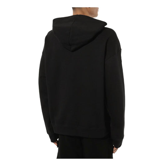 Comme Des Fuckdown Black Cotton Sweater Comme Des Fuckdown Black