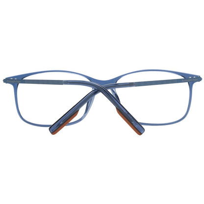 Ermenegildo Zegna Blue Men Glasses Frame