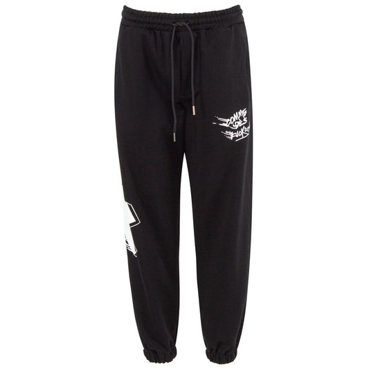 Comme Des Fuckdown Black Cotton Men Sweatpant Comme Des Fuckdown Black