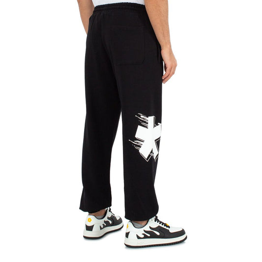 Comme Des Fuckdown Black Cotton Men Sweatpant Comme Des Fuckdown Light Gray