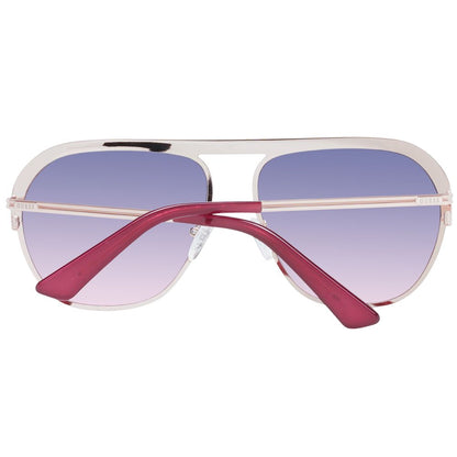 Guess Rose Gold Metal Sunglasses