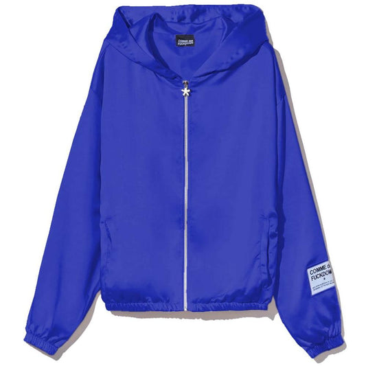 Comme Des Fuckdown Blue Polyester Sweater Comme Des Fuckdown Dark Slate Blue
