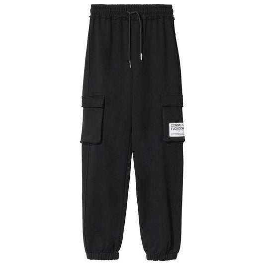 Comme Des Fuckdown Black Cotton Jeans & Pant Comme Des Fuckdown Black