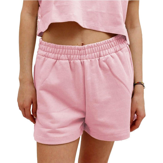 Comme Des Fuckdown Pink Cotton Short Comme Des Fuckdown Tan