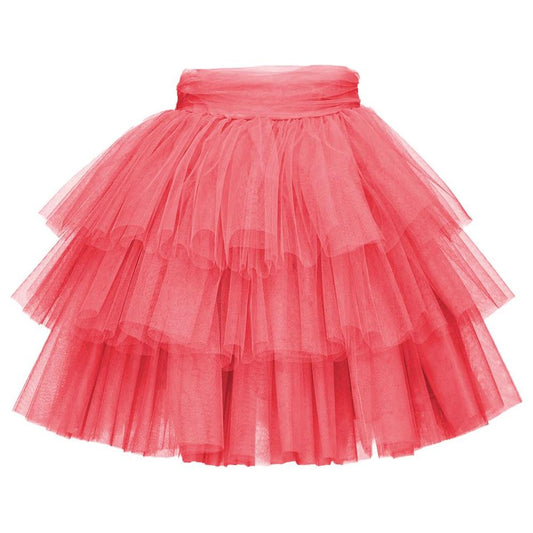 PINKO Pink Nylon Skirt PINKO Salmon