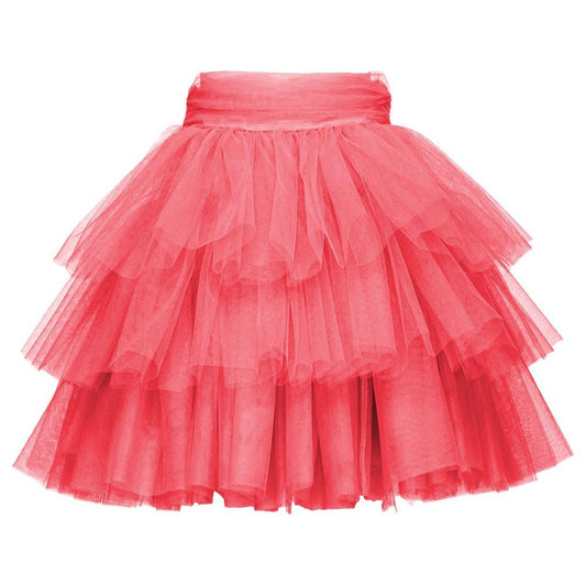 PINKO Pink Nylon Skirt PINKO Salmon