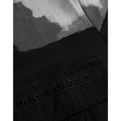 Dolce & Gabbana Multicolor Camouflage Cotton Crewneck T-shirt