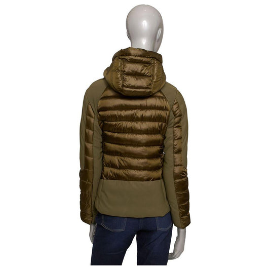Baldinini Trend Army Polyester Women Jacket Baldinini Trend Dark Slate Gray