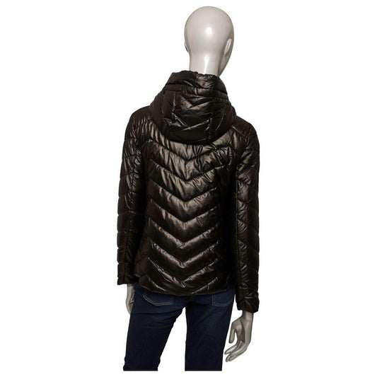 Baldinini Trend Black Polyester Women Jacket Baldinini Trend Black