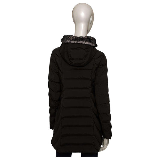 Baldinini Trend Black Polyester Women's Jacket Baldinini Trend Black