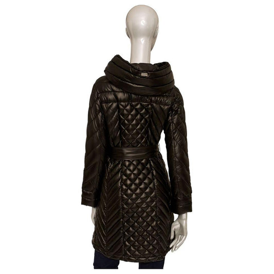 Baldinini Trend Black Polyester Women Jacket Baldinini Trend Black