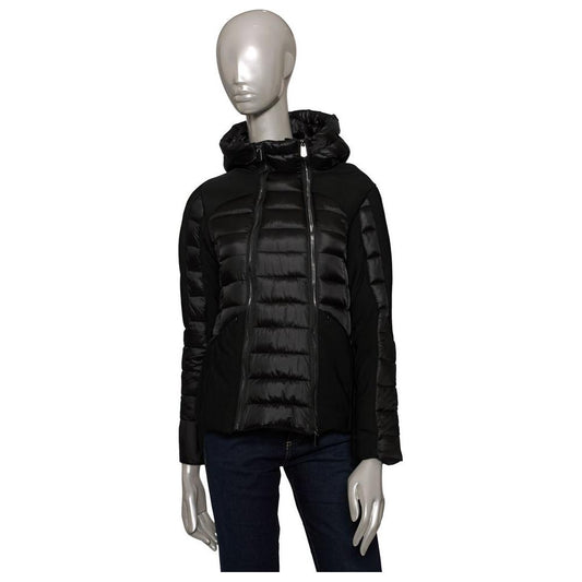 Baldinini Trend Black Polyester Women Jacket Baldinini Trend Black