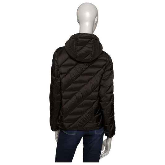 Baldinini Trend Black Polyester Women Jacket Baldinini Trend Black