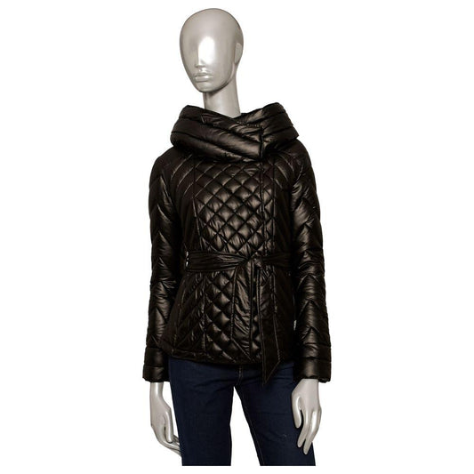 Baldinini Trend Black Polyester Women Jacket Baldinini Trend Gray