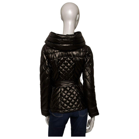 Baldinini Trend Black Polyester Women Jacket Baldinini Trend Black