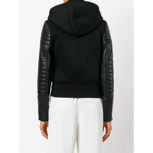 Givenchy Black Viscose Jackets & Coat Givenchy Lavender