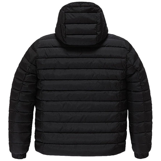 Refrigiwear Black Nylon Men Jacket Refrigiwear Black