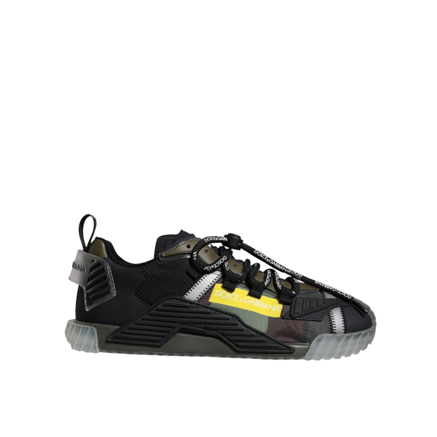 Dolce & Gabbana Multicolor Lace Up Low Top NS1 Sneakers Shoes