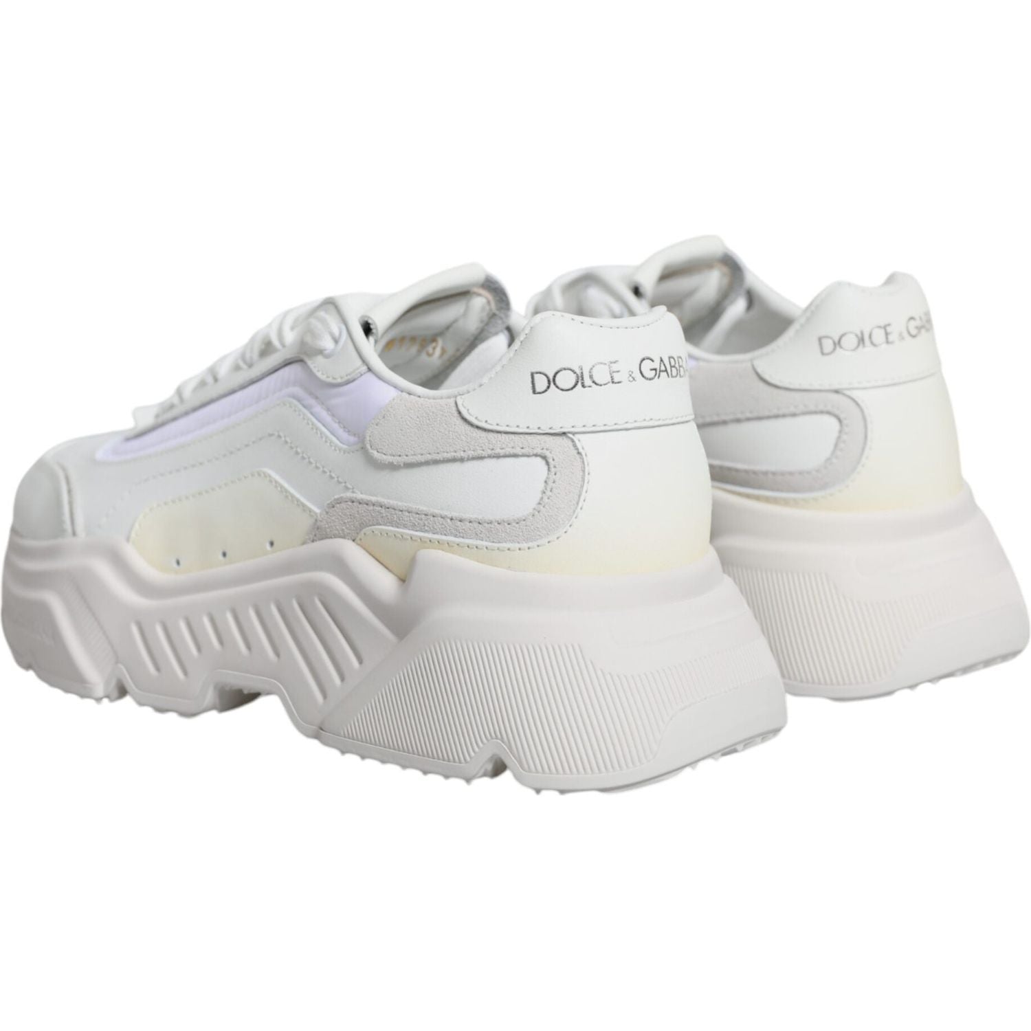 Dolce & Gabbana White Daymaster Low Top Sneakers Shoes