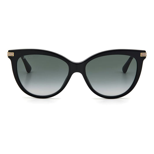Jimmy Choo Black Acetate Sunglasses JCAXELLEGS8079OAC