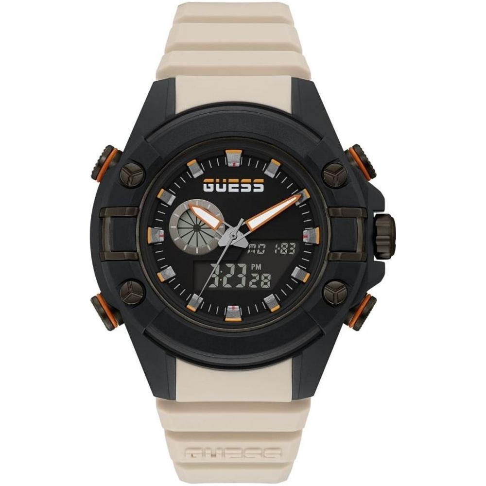 Guess Beige Resin Watch Guess Gray