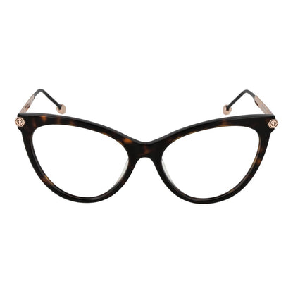 Philipp Plein Brown Cellulose Acetate Glasses (Frames)