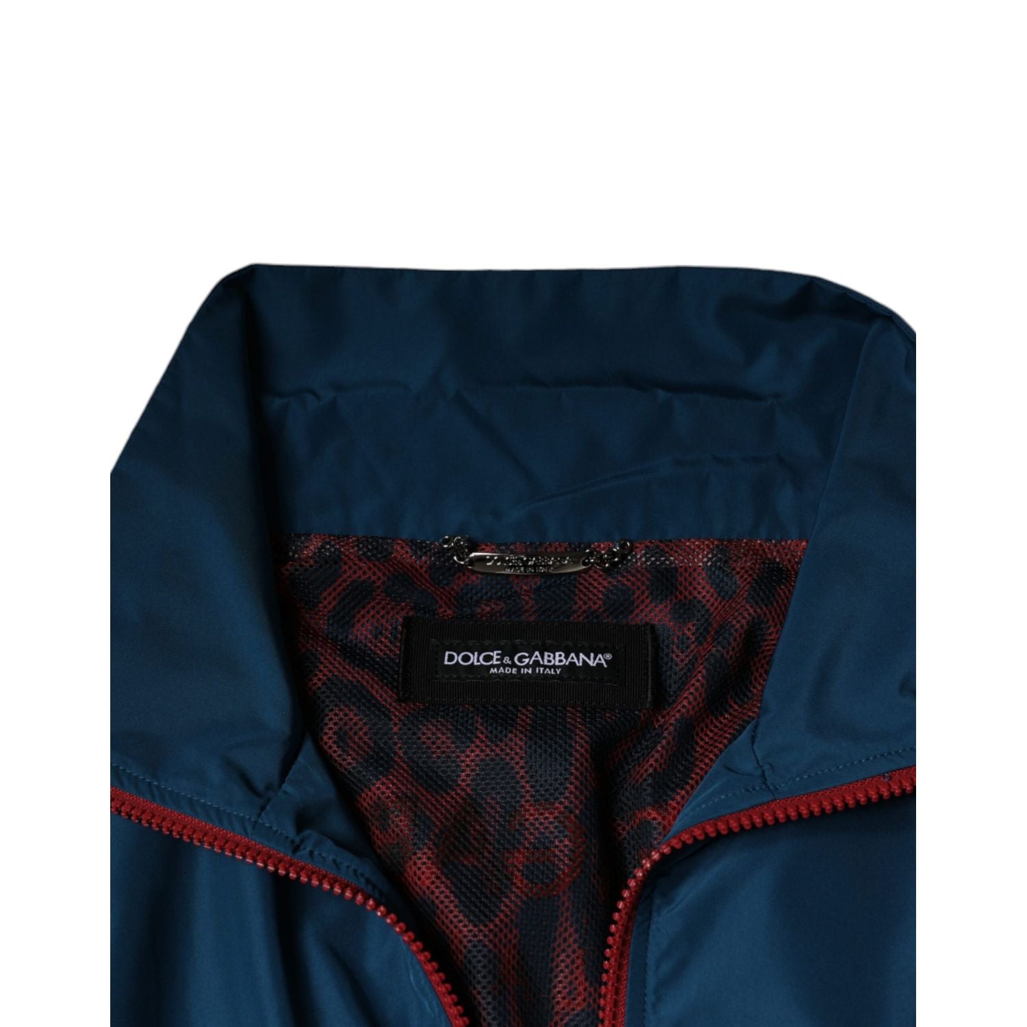 Dolce & Gabbana Multicolor Polyester Full Zip Jacket