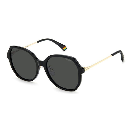 Polaroid Black Plastic Sunglasses Polaroid Dark Slate Gray
