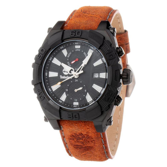 Timberland Brown Leather Watch