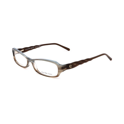 Alexander McQueen Brown Acetate Glasses (Frames)