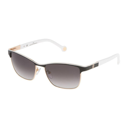 Carolina Herrera Black Metal Sunglasses Carolina Herrera Light Slate Gray