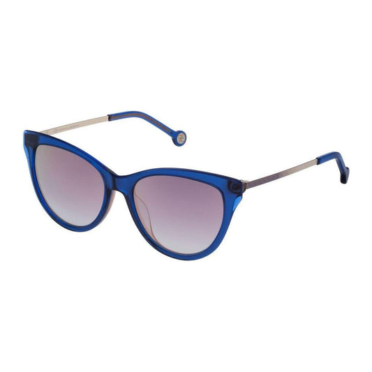 Carolina Herrera Blue Acetate Sunglasses Carolina Herrera Dark Gray