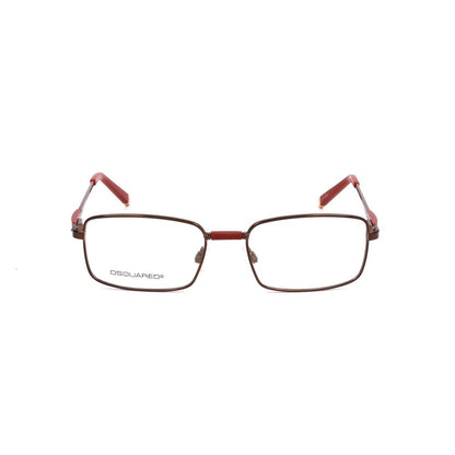 Dsquared² Brown Metal Glasses (Frames)