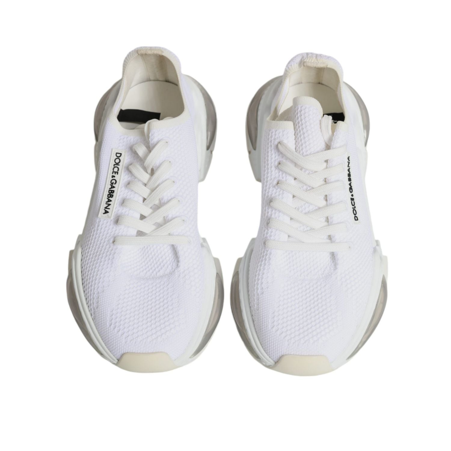 Dolce & Gabbana White Airmaster Low Top Men Sneakers Shoes