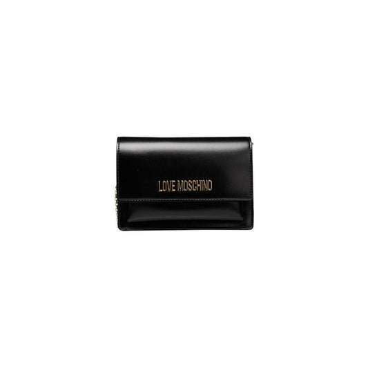 Love Moschino Black Polyethylene Women Crossbody Bag Love Moschino Black