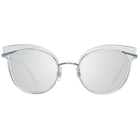 Swarovski Blue Metal And Plastic Sunglasses Swarovski Light Gray