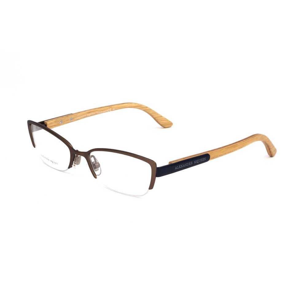 Alexander McQueen Bicolor Metal Glasses (Frames)