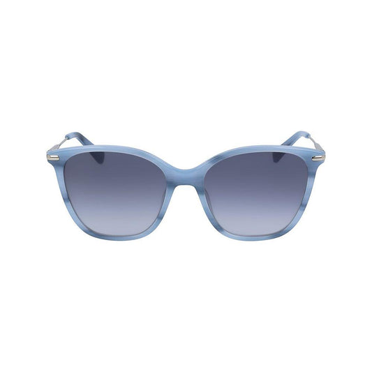 Longchamp Blue Acetate Sunglasses Longchamp Light Slate Gray