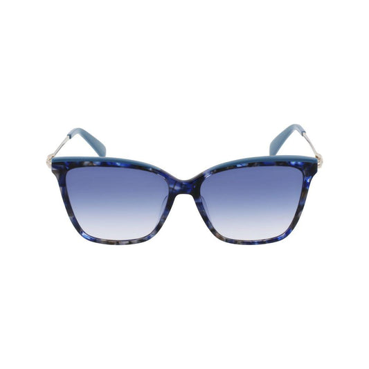 Longchamp Blue Acetate Sunglasses Longchamp Light Slate Gray