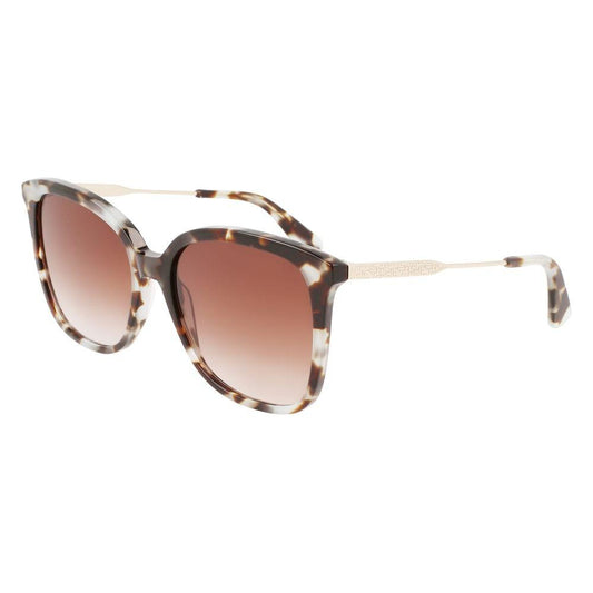 Longchamp Blue Acetate Sunglasses Longchamp Rosy Brown