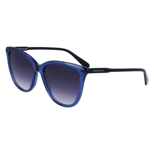 Longchamp Blue Acetate Sunglasses Longchamp Dark Slate Gray