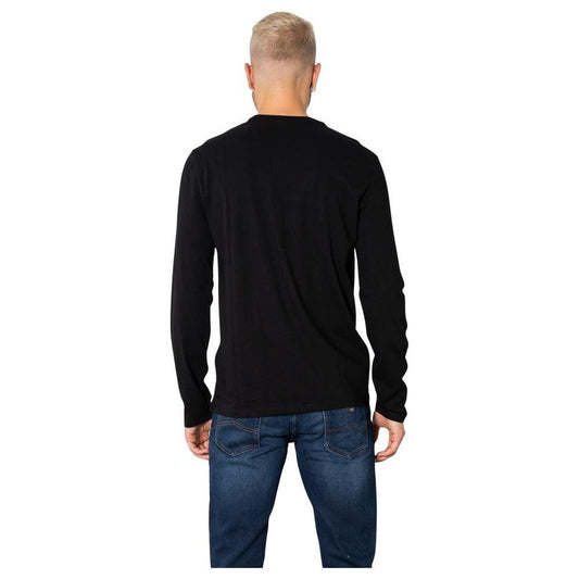 Armani Exchange Black Cotton Shirt Armani Exchange Black