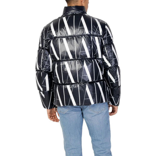 Armani Exchange Black Polyester Jacket Armani Exchange Dark Slate Gray