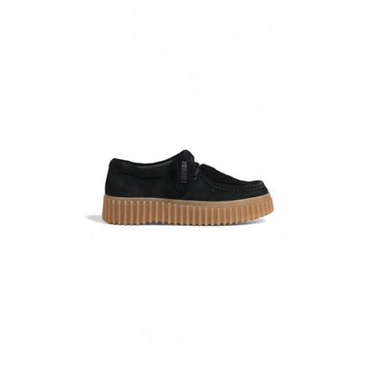 Clarks Black Sponge Platform