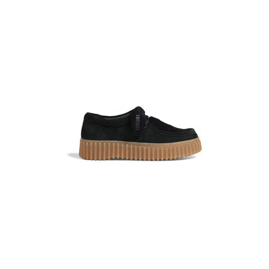 Clarks Black Sponge Flat Shoe Clarks Tan