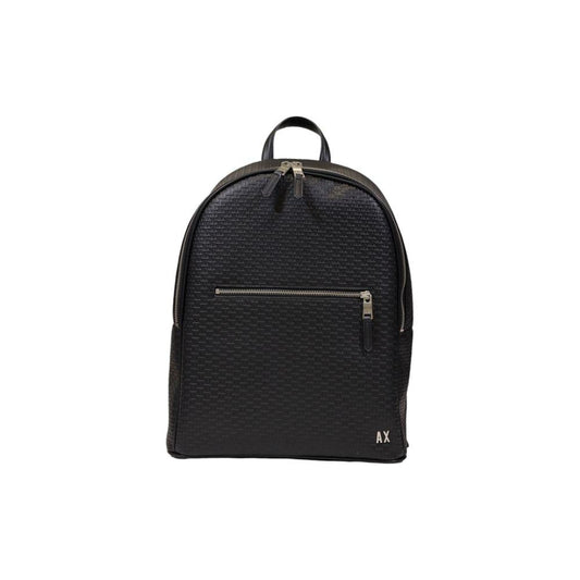 Armani Exchange Black Polyester Backpack Armani Exchange Dark Slate Gray