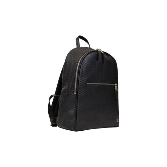 Armani Exchange Black Polyester Backpack Armani Exchange Dark Slate Gray