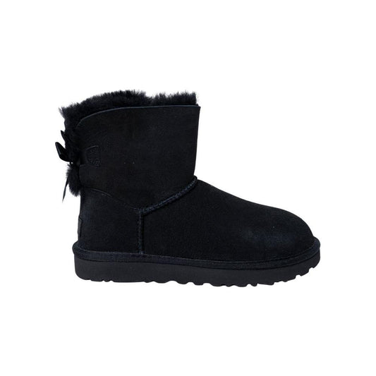 UGG Black Suede Leather Boot UGG Black